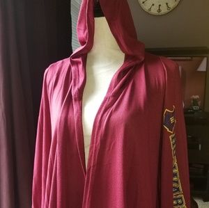 NWT Harry Potter Hogwarts Hooded Carnigan Sz XL